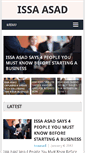 Mobile Screenshot of issaasad.net