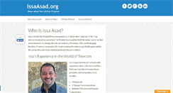 Desktop Screenshot of issaasad.org