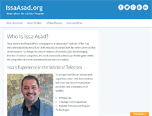 Tablet Screenshot of issaasad.org